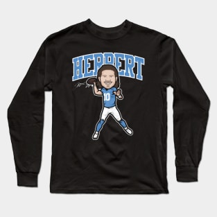 Justin Herbert Los Angeles C Toon Long Sleeve T-Shirt